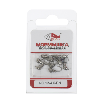 Мормышка вольф. SKYFISH "Муравей с ушком", никель №13-4.0-BN